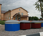 Заглубленные контейнеры для мусора, 3000-5000 л.