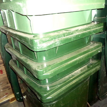Б/У мусорные контейнеры 60, 80, 120 и 240 литров