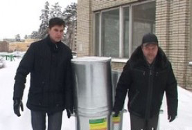 Контейнеры для сбора и хранения ртутных люминесцентных ламп