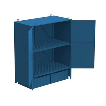 Шкаф металлический для хранения IBC/KTC контейнеров