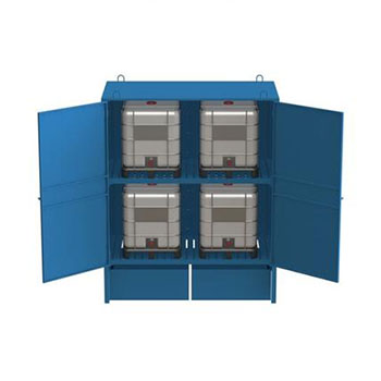 Шкаф металлический для хранения IBC/KTC контейнеров