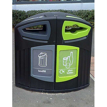 Урна-контейнер для раздельного сбора мусора