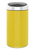 Мусорный бак металлический для медотходов Touch Bin 45л. желтый