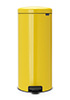 Мусорный бак с педалью для медицинских отходов NewIcon 30л. желтый