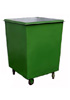 Металлический контейнер для мусора 0,75 м3 (без крышки, на колесах)
