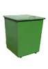 Металлический контейнер для мусора 0,75 м3 (с крышкой, без колес)