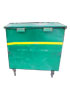 Б/У Металлический контейнер для мусора 0,8 м3 (стенки 2 мм)