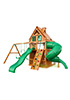 Деревянная детская площадка для дачи Альпинист 3 (Домик)