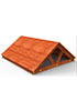 Крыша деревянная для ДИП