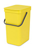 Урна-ведро пластиковое для медотходов Sort&Go 12л. желтое