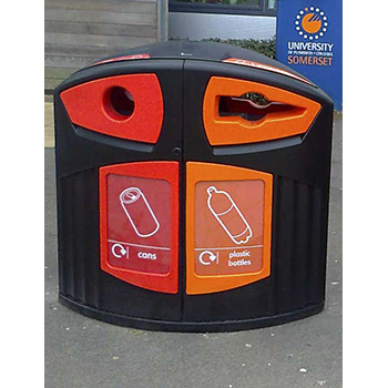 Урна-контейнер для раздельного сбора мусора