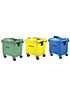 Пластиковый контейнер для раздельного сбора мусора 1100л. (стекло, пластик, жесть)